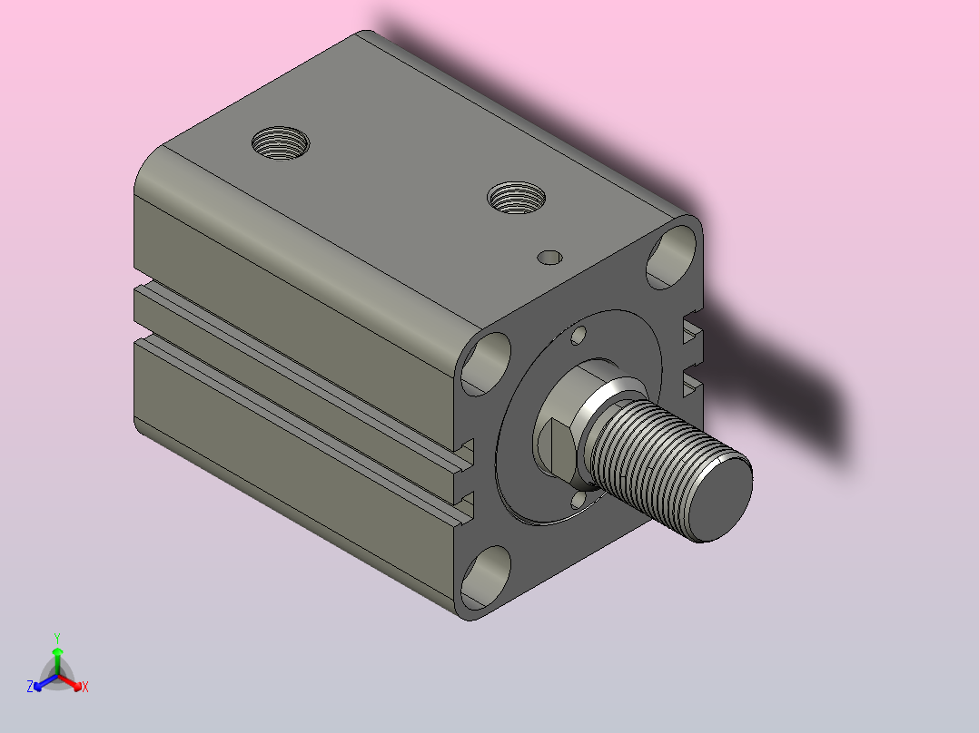 气缸RTM-sd40x20w_asm主视图