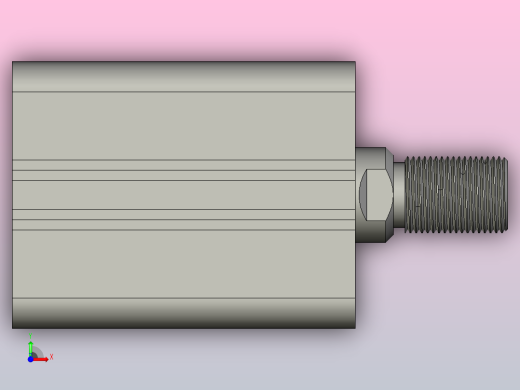 气缸RTM-sd40x20w_asm前视缩略图