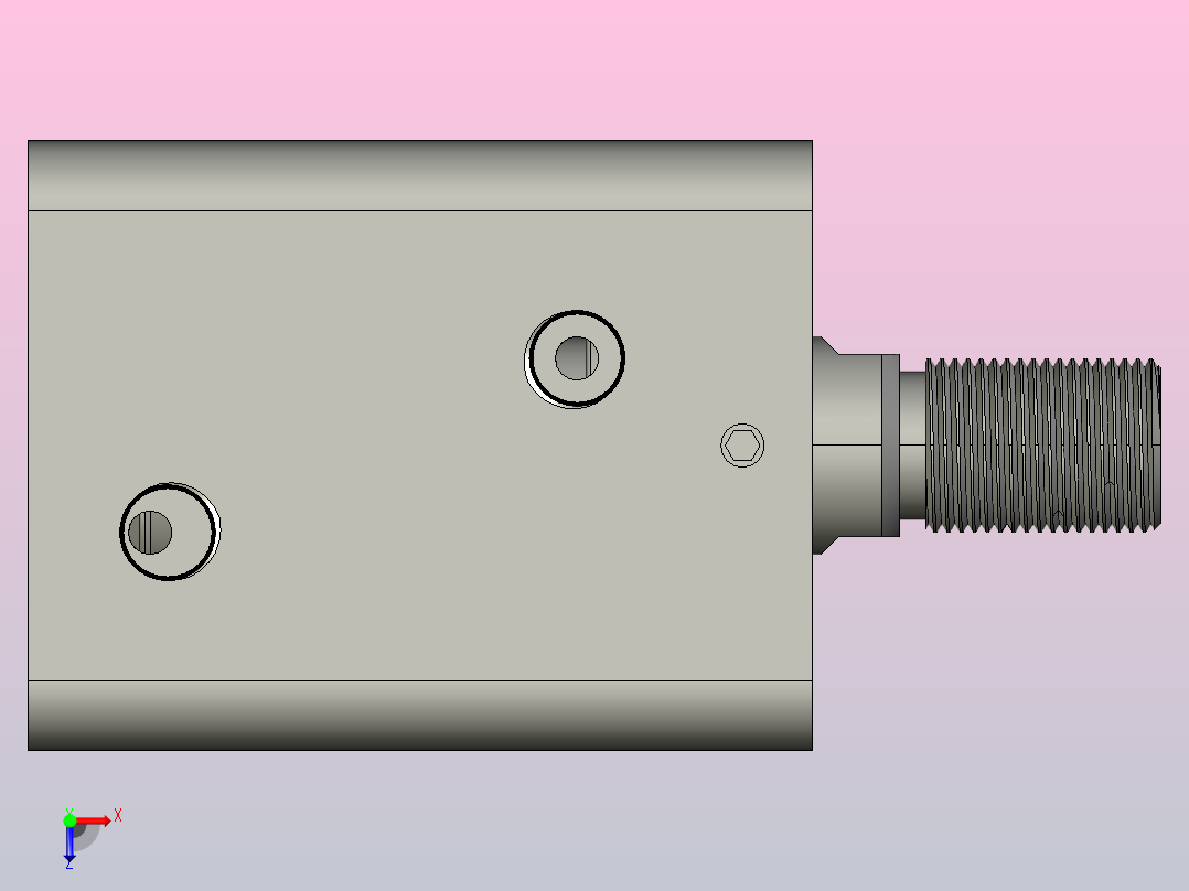 气缸RTM-sd40x20w_asm俯视图