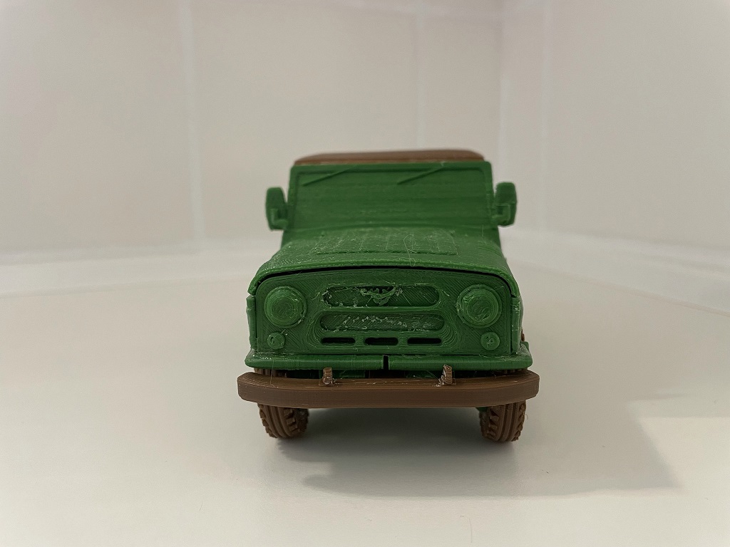 苏联的越野车3D打印的UAZ 469模型