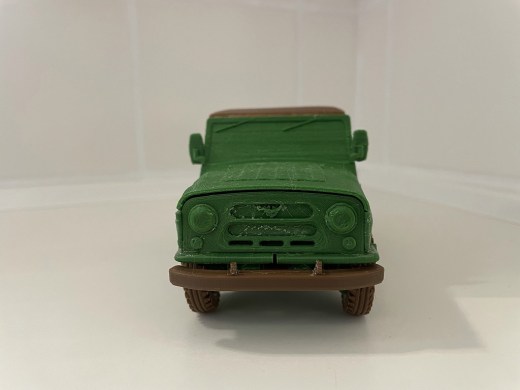 苏联的越野车3D打印的UAZ 469模型缩略图