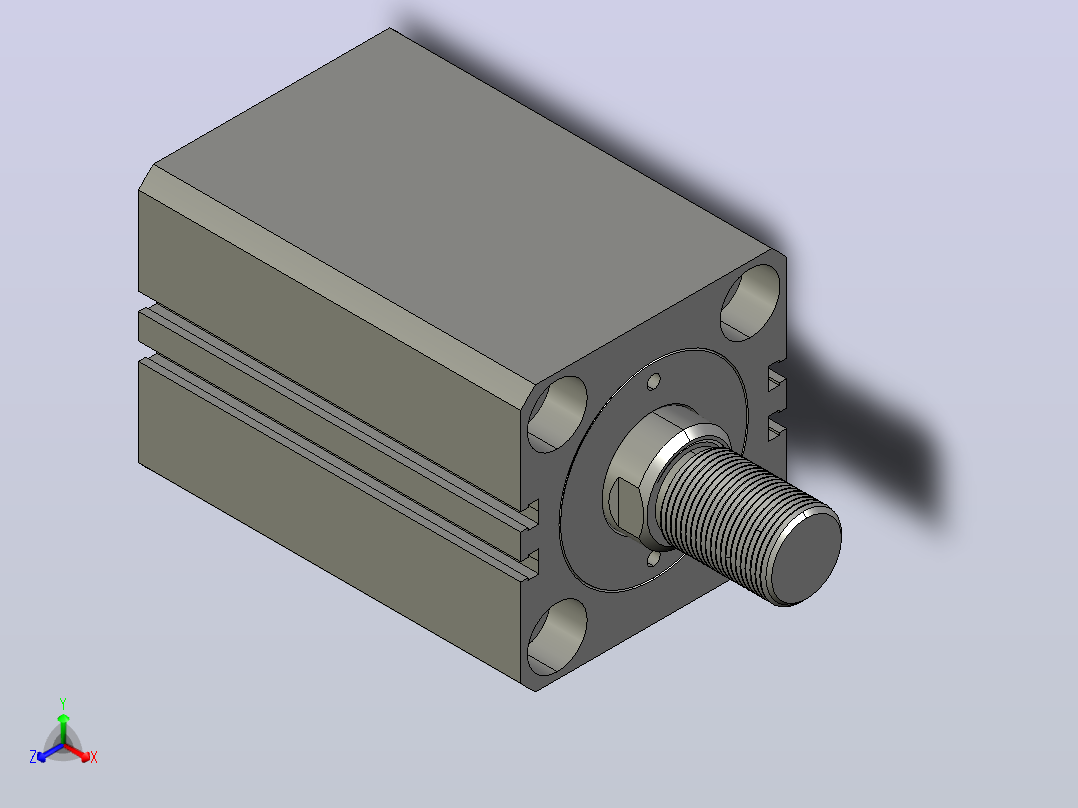 气缸RTM-sd50x40w_asm主视图