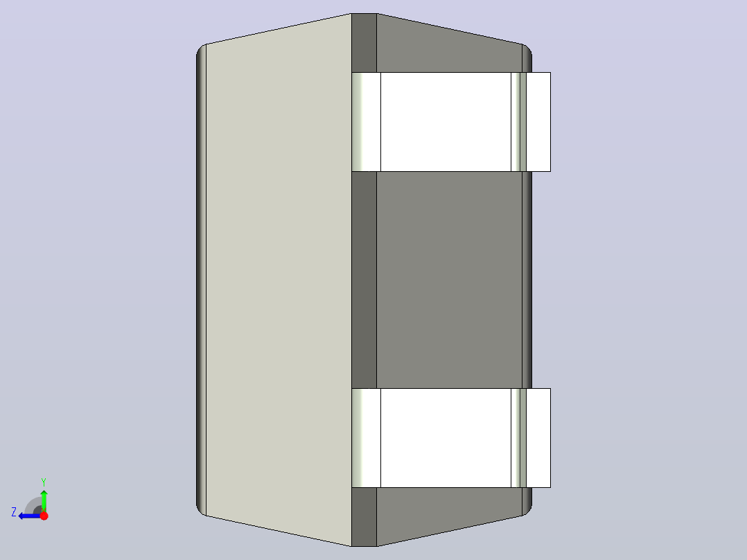 106x SOIC 封装（小外形集成电路）SOIC254P700X270-4N右视图