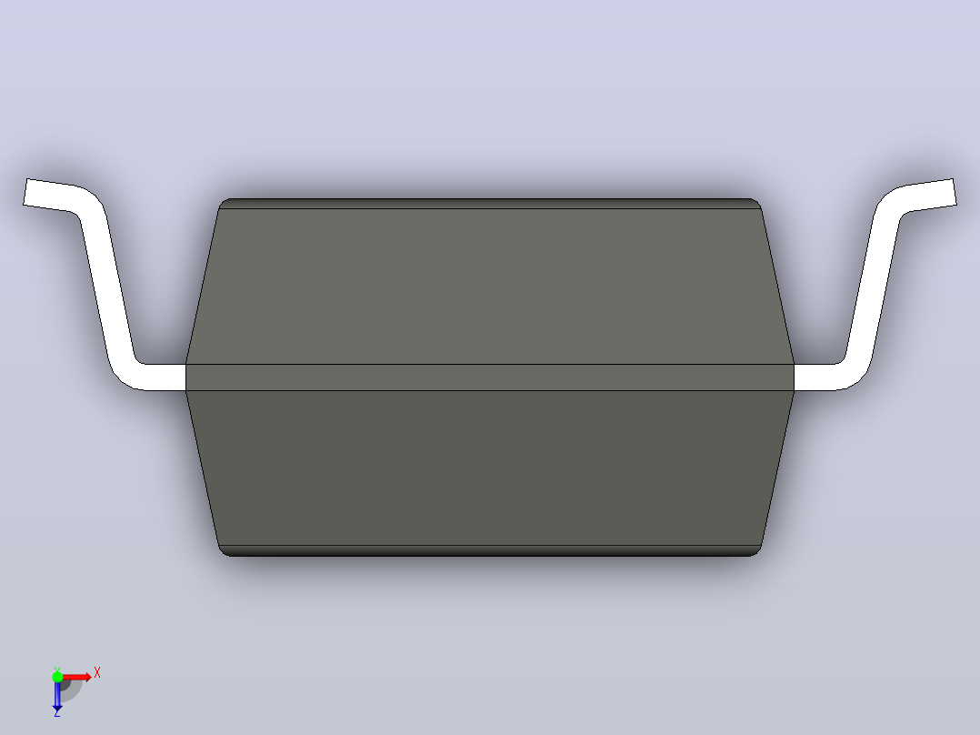 106x SOIC 封装（小外形集成电路）SOIC254P700X270-4N俯视图