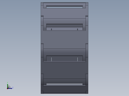 内高15内侧打开型TA半封闭式拖链[DSL15HTA-15-30-R28-20-A1]左视缩略图