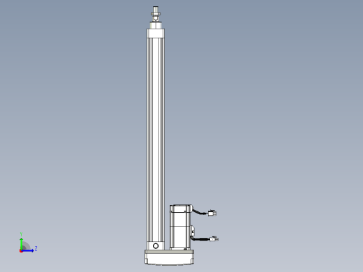 轻载电动缸TPA-ESR40-1210C-L500-MR-TC-W-P40-C3左视缩略图