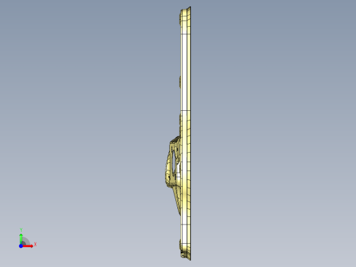 263.汽车C柱工装夹具（UG）前视缩略图