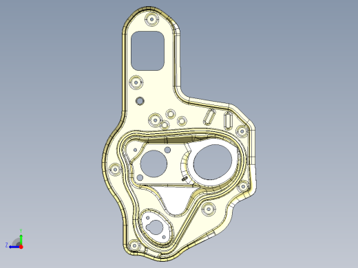 263.汽车C柱工装夹具（UG）右视缩略图