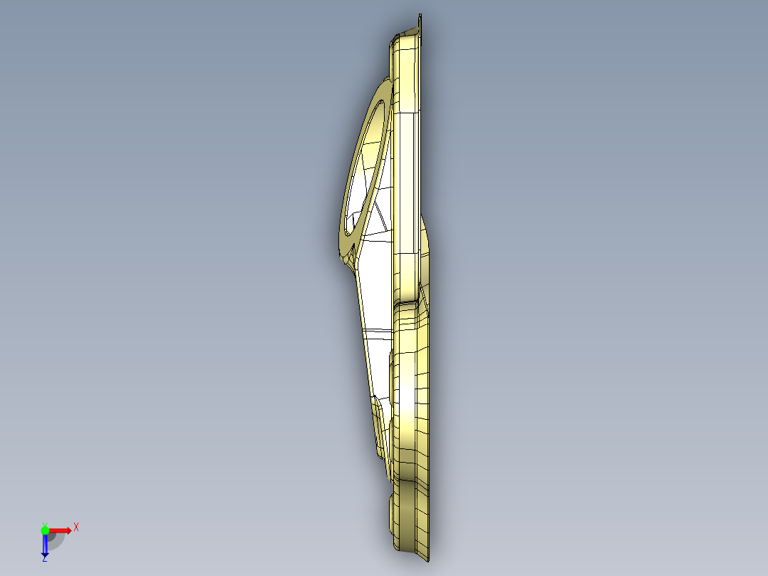 263.汽车C柱工装夹具（UG）俯视图