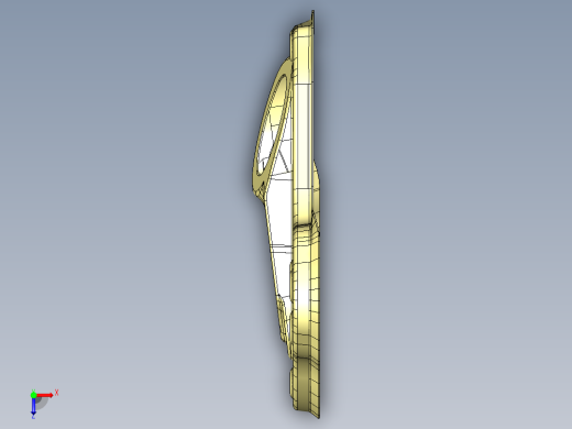 263.汽车C柱工装夹具（UG）俯视缩略图