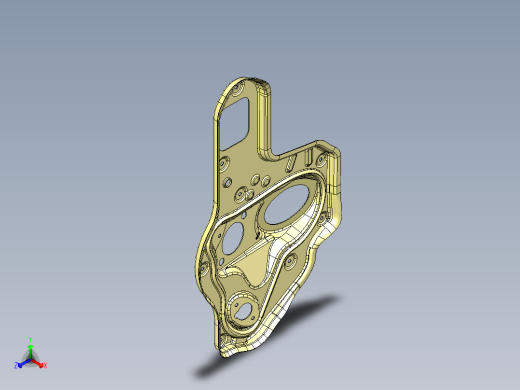 263.汽车C柱工装夹具（UG）正等轴测缩略图