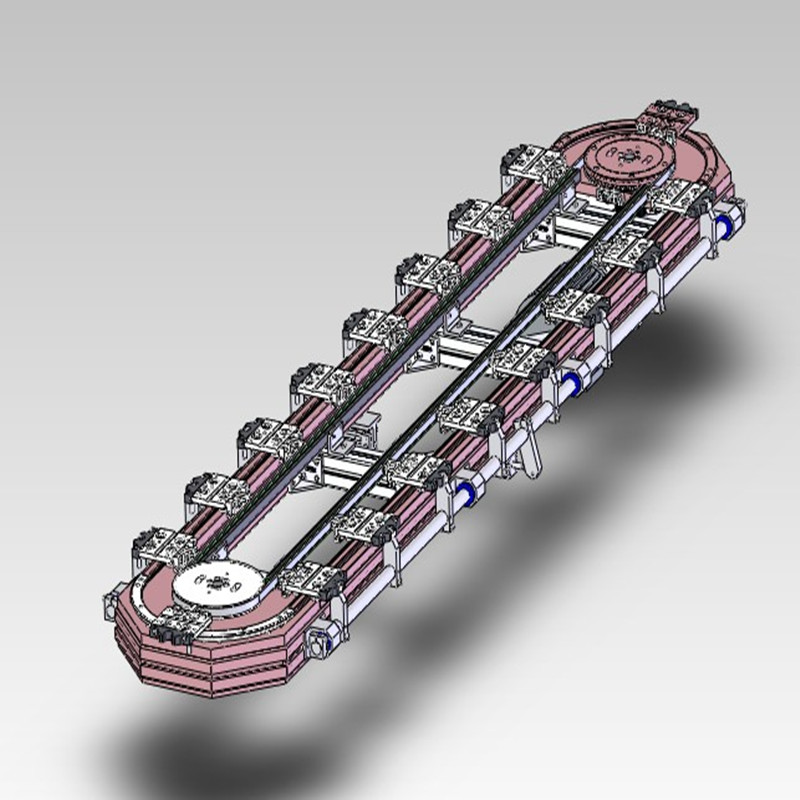环形导轨传送模组3D图纸 H139