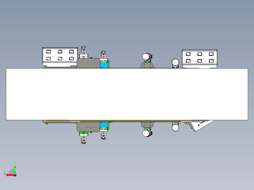 电动车车架总成机器人焊接夹具 3D图纸 机械设计素材CATIA格式后视缩略图