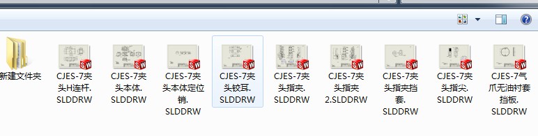 气爪3D图（带工程图）F336 非标自动化设备3D图纸3D模型