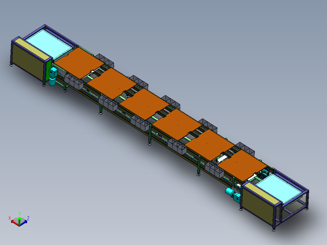H378倍速链输送线