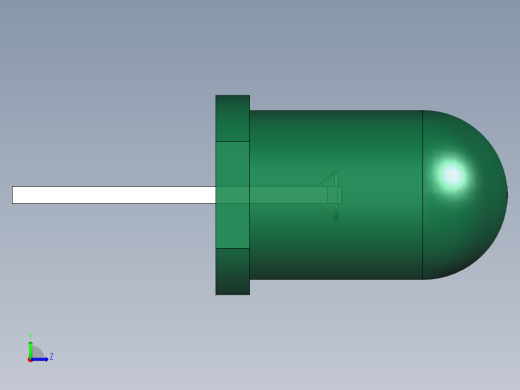 LED_Round_Green1_D5.0mm左视缩略图