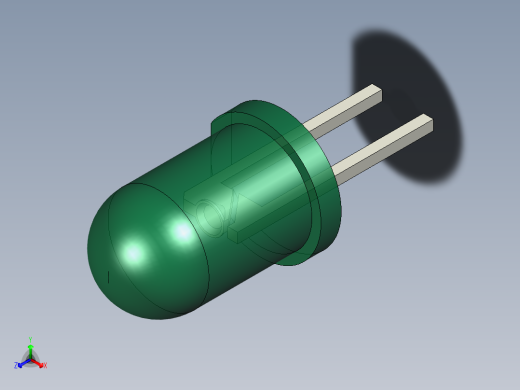 LED_Round_Green1_D5.0mm正等轴测缩略图