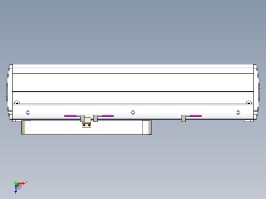 威洛博LC系列3d模型模组LC22H2Y-S150俯视缩略图