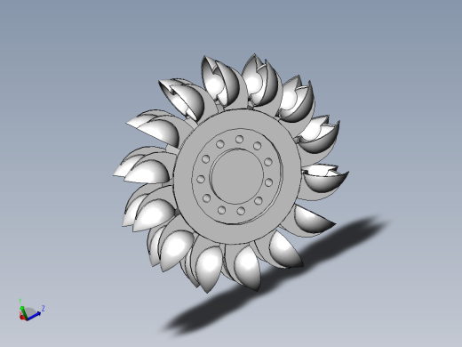 冲击式水轮机旋叶