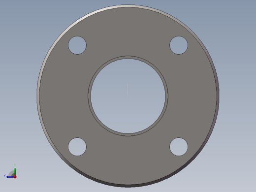 DN50不锈钢法兰 右视缩略图