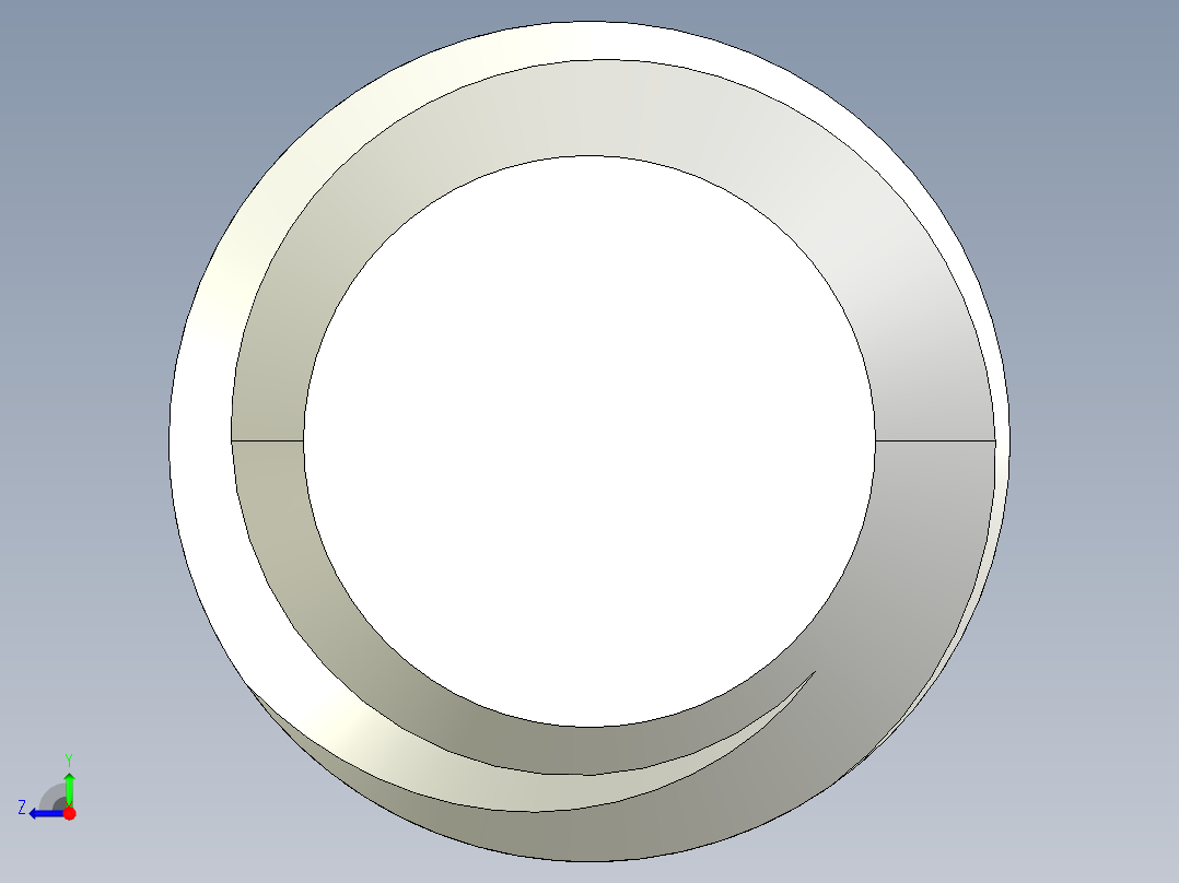 DIN 913-ISO 4026 固定螺钉-M2.5 L=5.STEP右视图