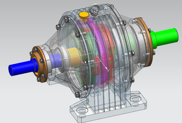 基于UG的微型行星少齿数齿轮减速器的参数化设计【含三维+20张CAD图+文档】