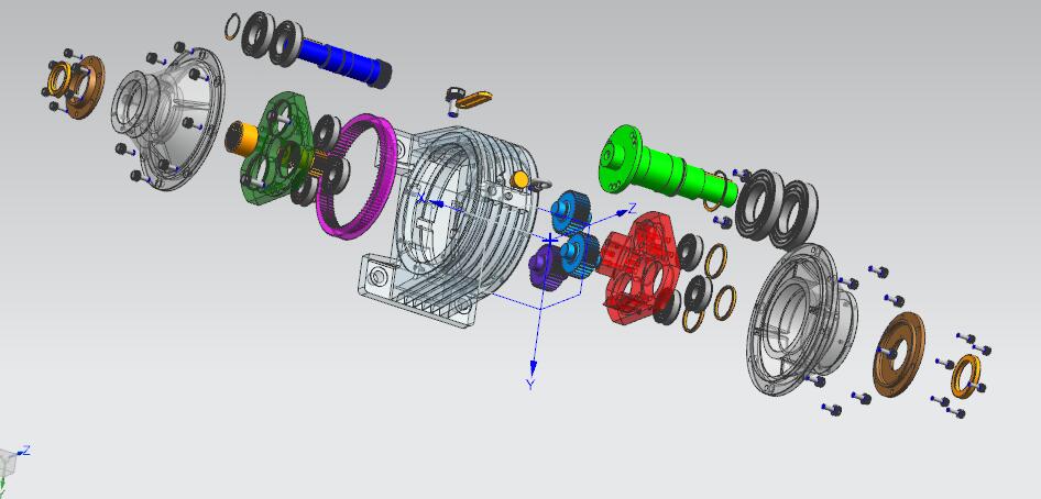 基于UG的微型行星少齿数齿轮减速器的参数化设计【含三维+20张CAD图+文档】