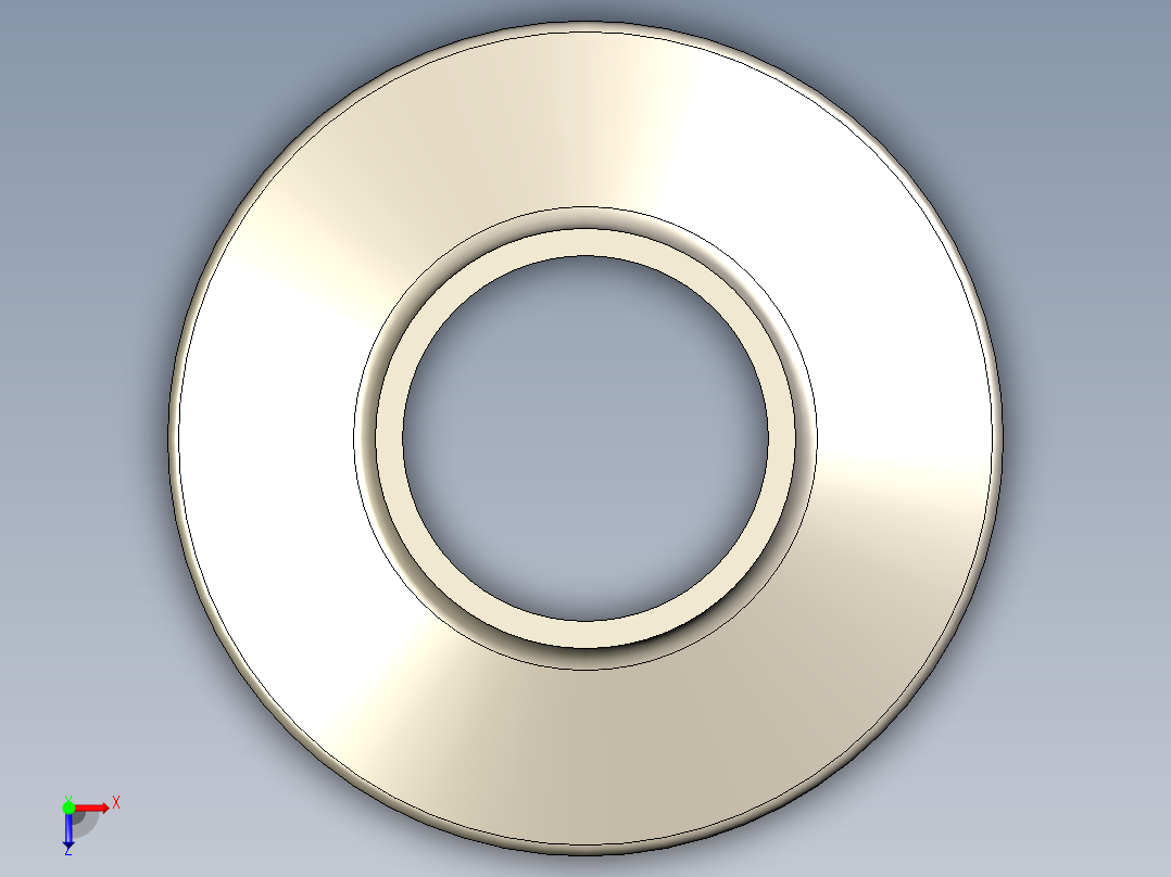 卡盘1英寸- DIN32676俯视图