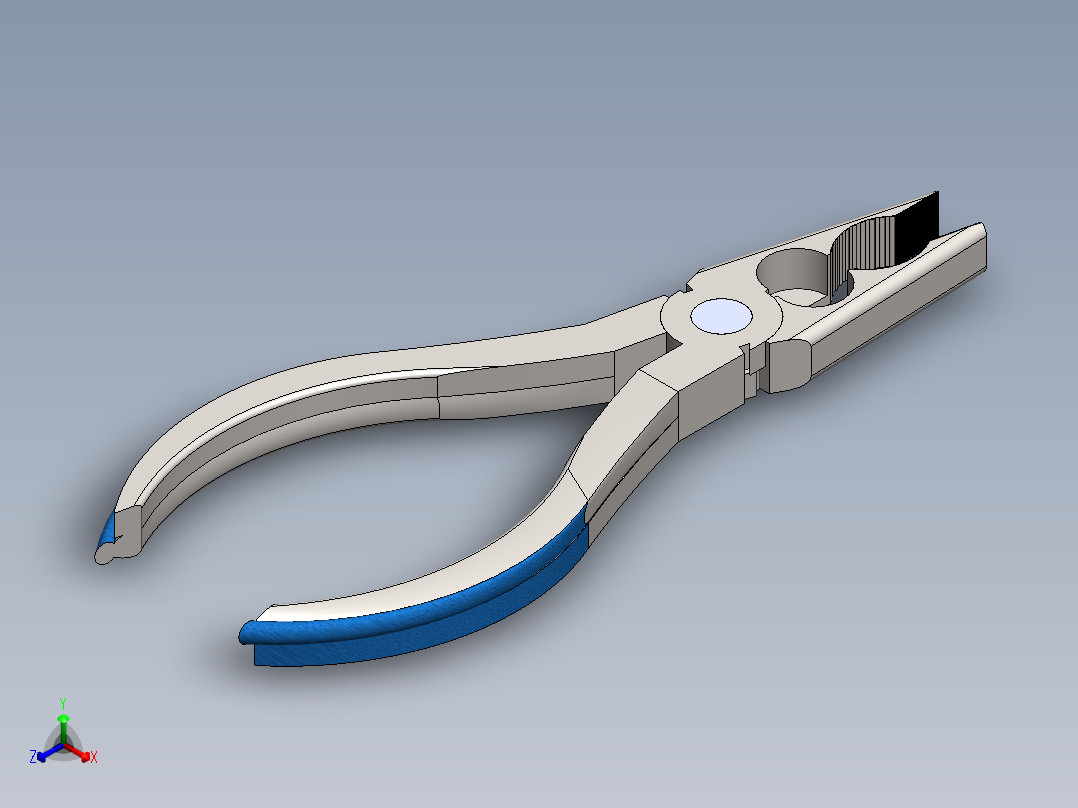 钳子 (18)正等轴测图