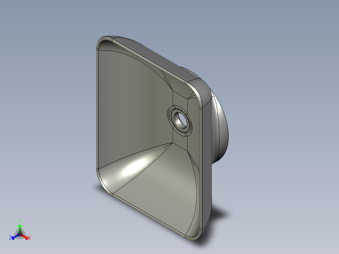 水槽、不锈钢水槽(7)正等轴测图