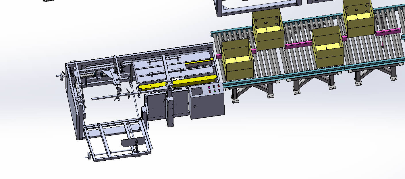 食品装箱码垛设备自动化流水线sw20