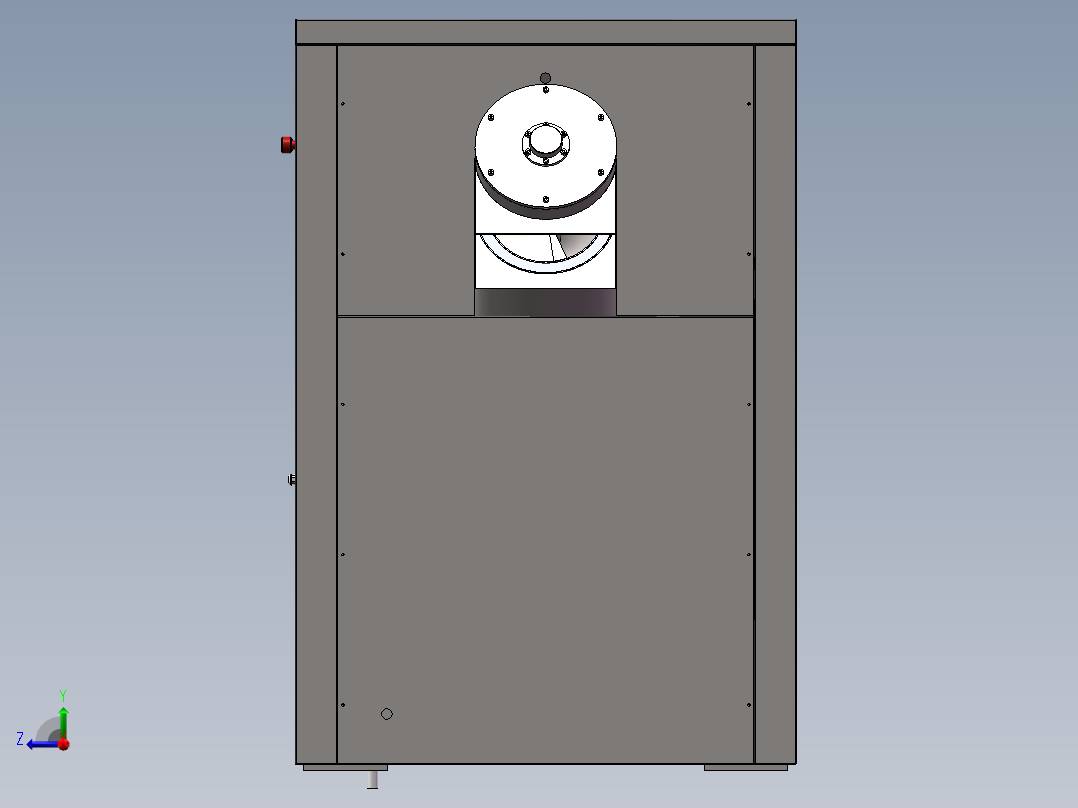 黑水虻养殖用垃圾处理机sw16右视图