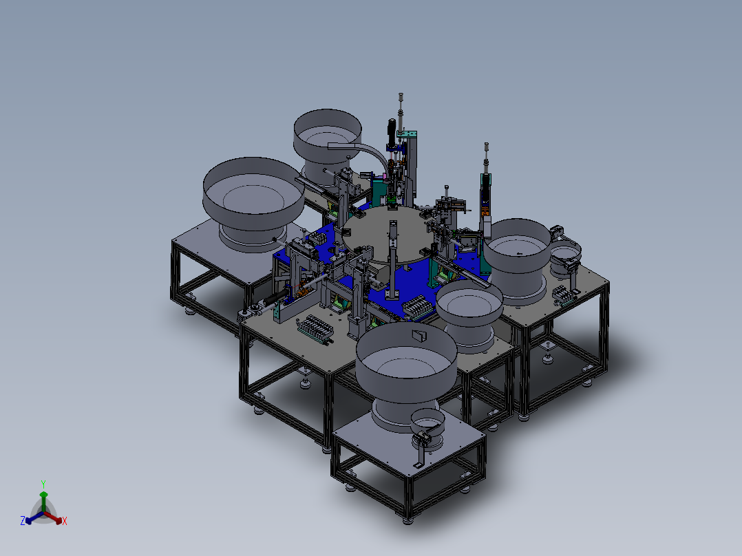 电源两极插头装配机sw22可编辑正等轴测图