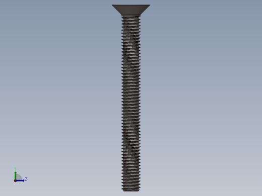 Screw_ISO_10642_M6x60_A2.SLDPRT左视缩略图