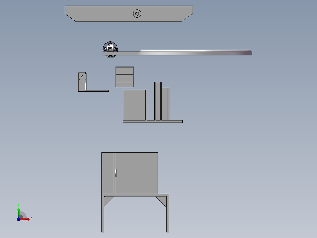 单向离合器 熔热垫前视图