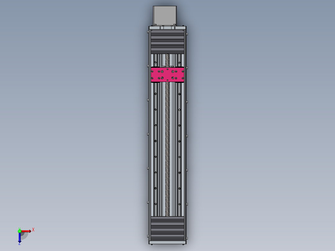 A3003423-丝杠模组俯视图