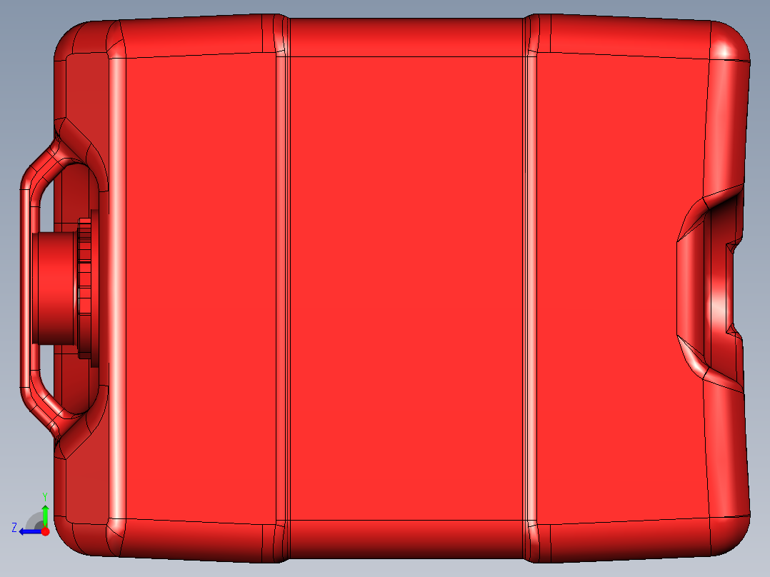 瓶子、罐子、桶(108)右视图