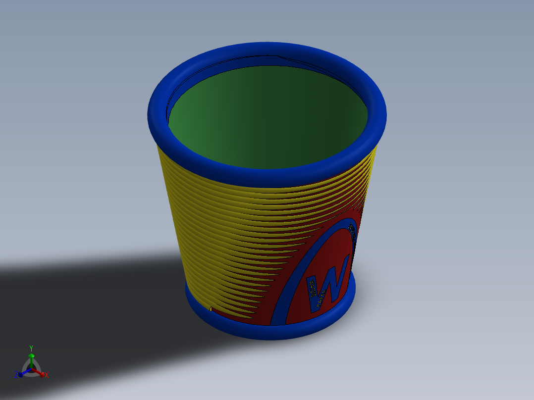 篮子(51)正等轴测图