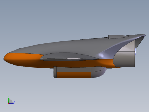 BWB无人机   step左视缩略图