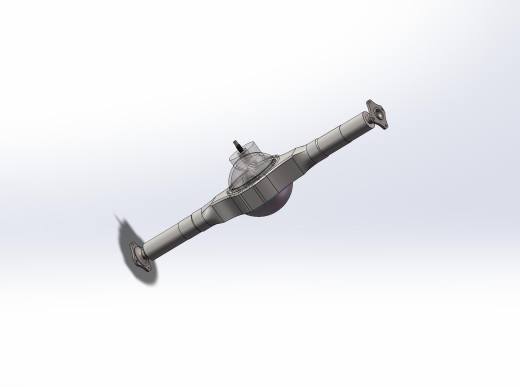 轻型轿车驱动桥三维SW模型缩略图