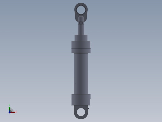 A0003168-特殊气缸（标准活塞 - 毫米类型）100x56x330 毫米前视缩略图