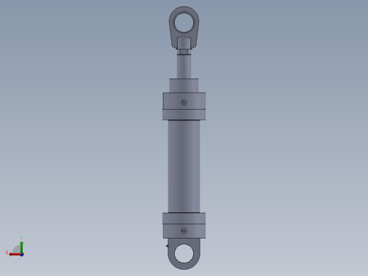 A0003168-特殊气缸（标准活塞 - 毫米类型）100x56x330 毫米后视缩略图