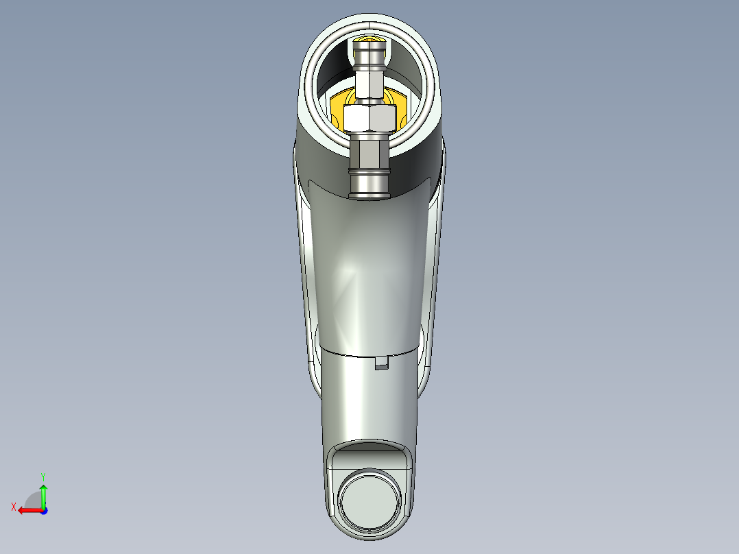 B2005244-混合水龙头后视图