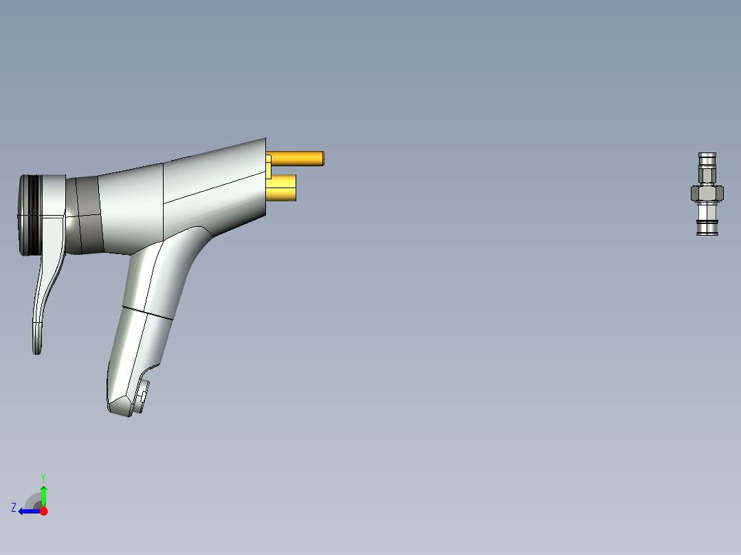 B2005244-混合水龙头右视图