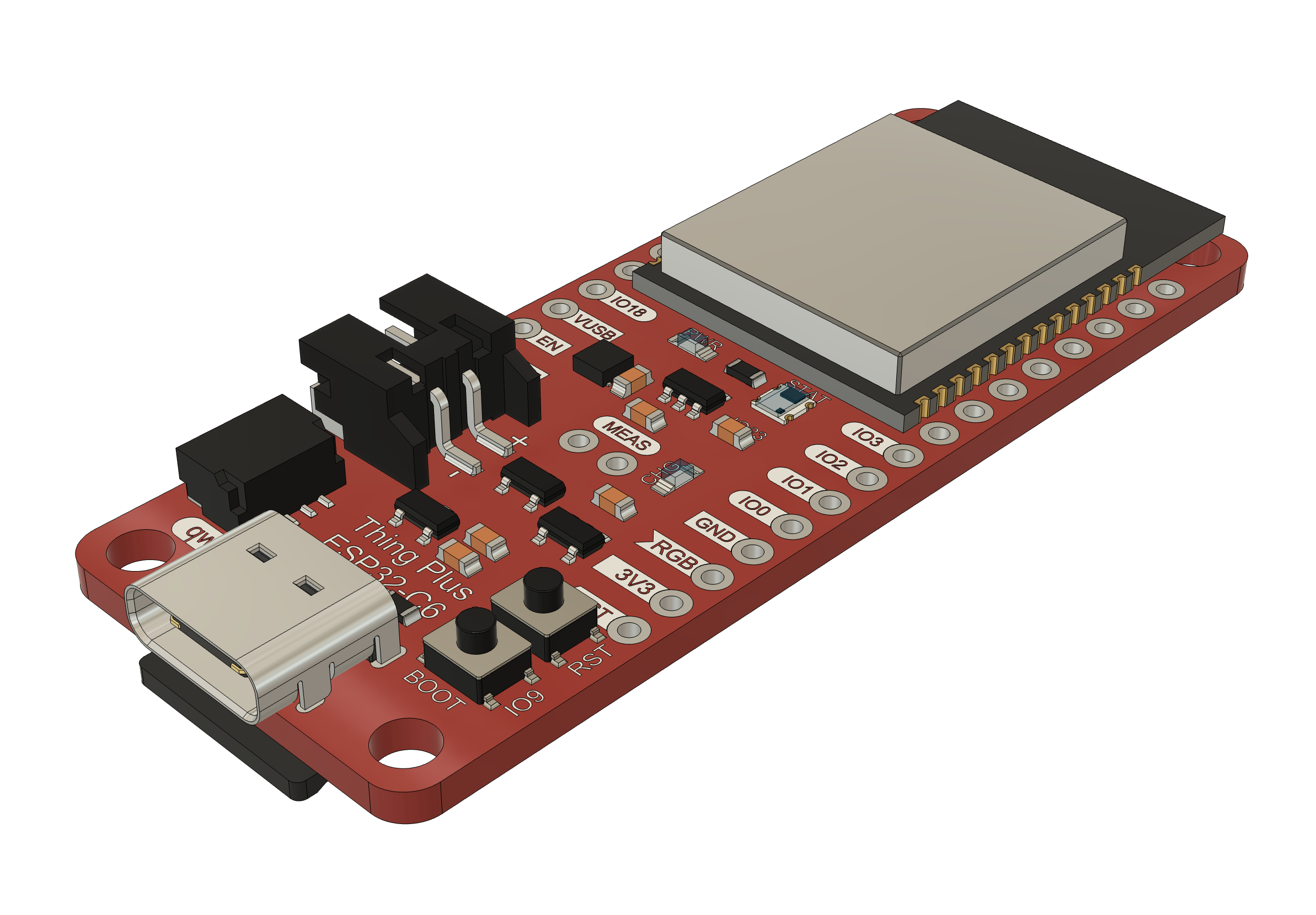带引脚的 Sparkfun Thing Plus ESP32-C6