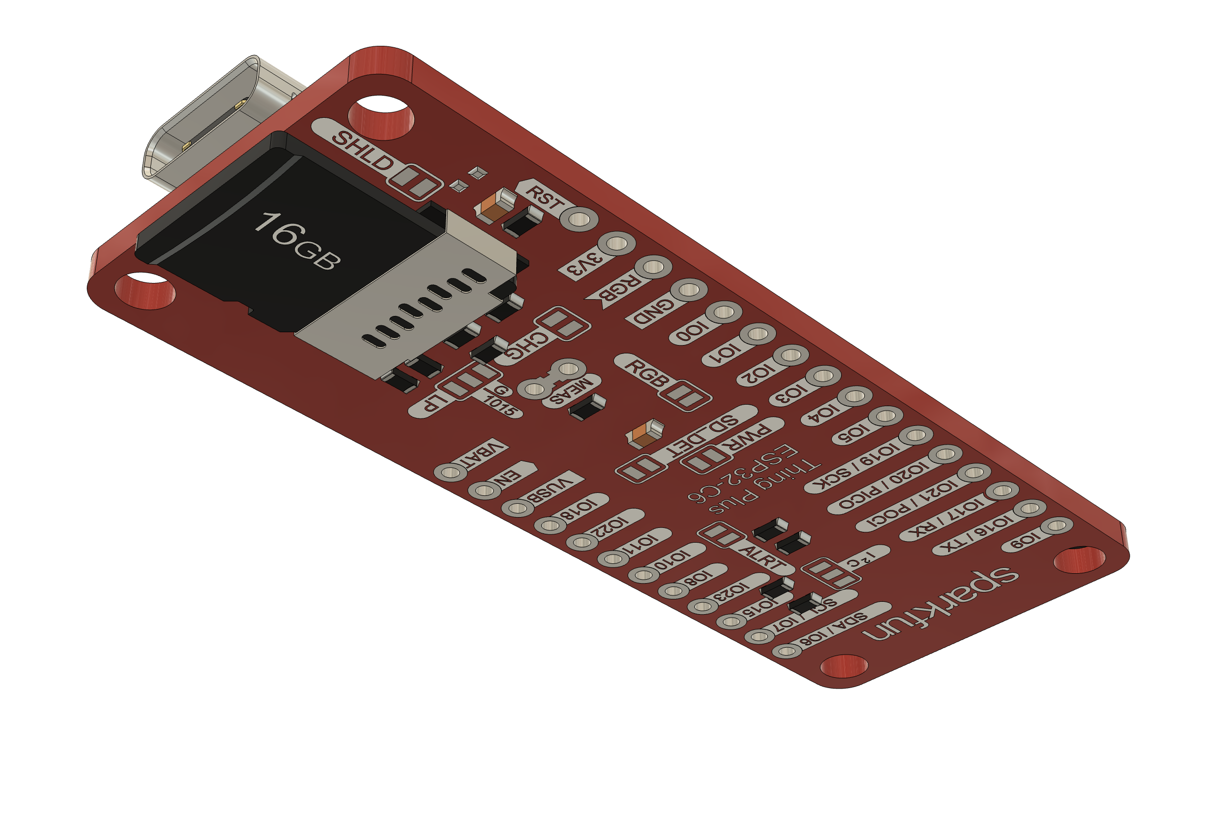 带引脚的 Sparkfun Thing Plus ESP32-C6