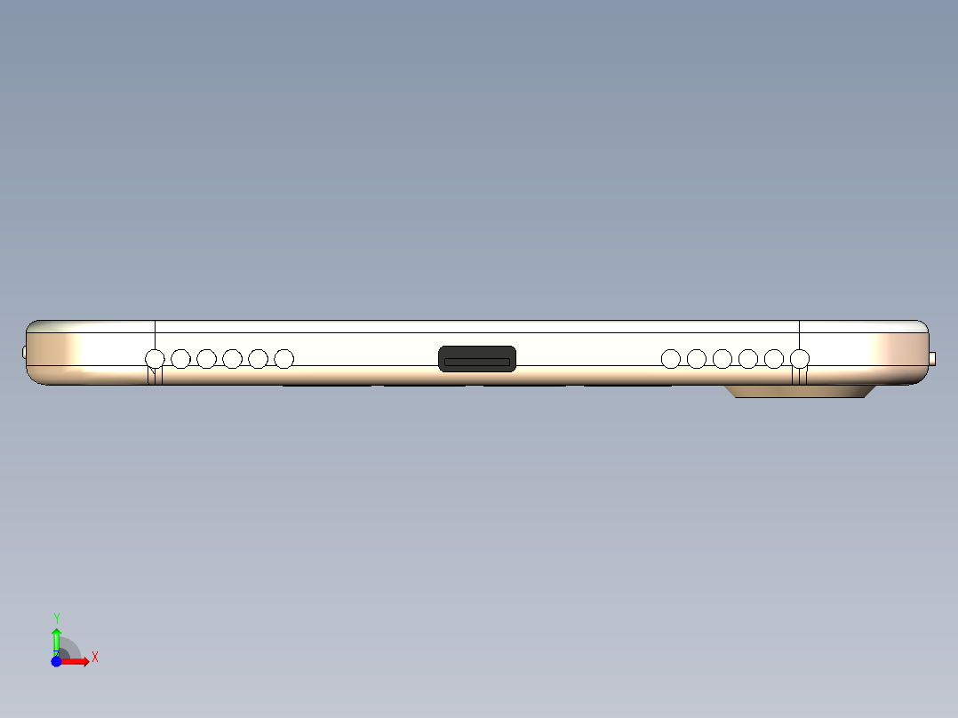 智能手机11前视图