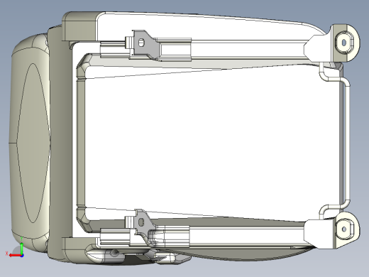 RECARO座椅3D模型图纸后视缩略图