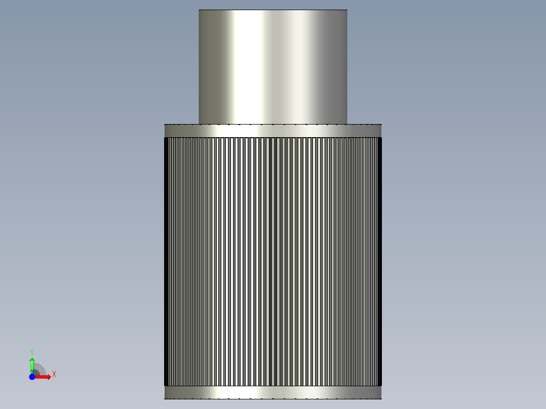 备份属于MFC-E441机油滤清器滤芯MFC-E441前视图