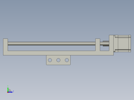Y方向传动装配1210左视缩略图